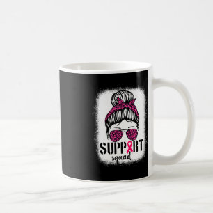 Caneca De Café Suportar Cancer da Mama do Guerreiro Rosa-Rosa-Tro