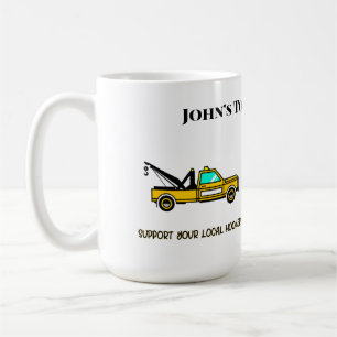 Caneca De Café Suportar Seu Caminhão Personalizado Do Gancho Loca