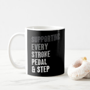 Caneca De Café Suporte a cada pedal e passo de traçado - Multispo