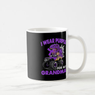 Caneca De Café Suporte a Vovó Câncer de pâncreas Monster Truck Ki