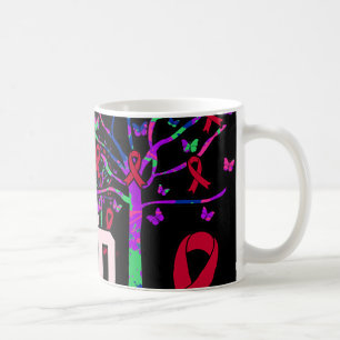 Caneca De Café Suporte ao neurismo do cérebro de esquadrão Suport