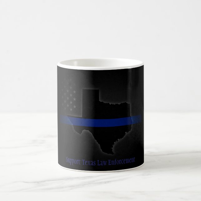 Caneca De Café Suporte ao Texas Polícia Coffee Mug (Centro)