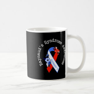 Caneca De Café Suporte Conscientização Síndrome de Raynaud Floral