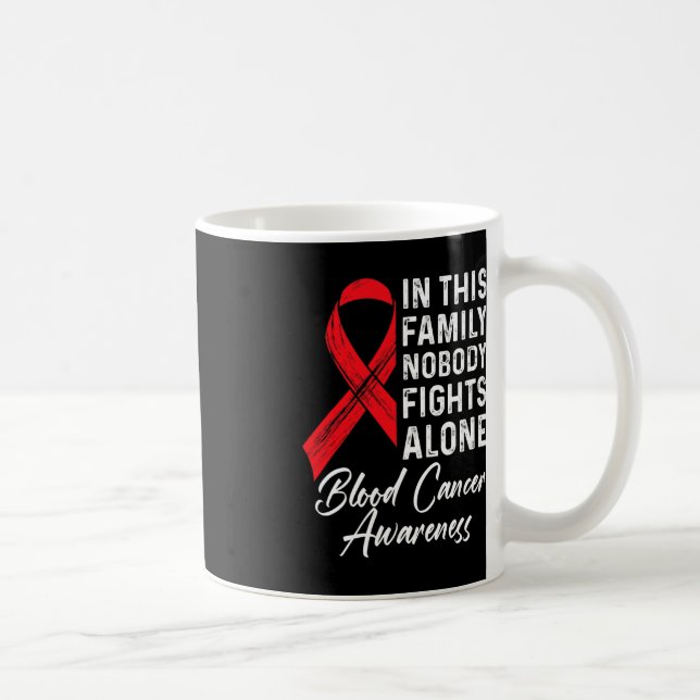 Caneca De Café Suporte da família Conhecimento do Cancer de Consc (Direita)