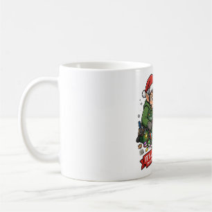 Caneca De Café Suporte de TI Duende Erro PEBKAC Natal Divertido