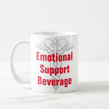 Suporte Emocional Bebe Engraçado Coffee Mug