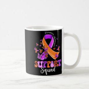 Caneca De Café Suporte Esquadra Laranja Rouxinol Roxo Psoríase Co