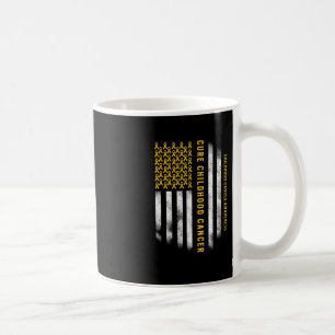 Caneca De Café Suporte para Sinalizador Cure Chilhood Dourado Rib