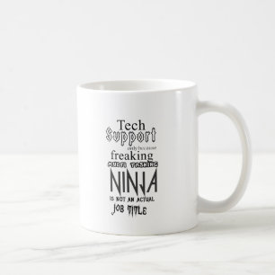 Caneca De Café Suporte técnico Ninja