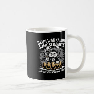 Caneca De Café Suportem Seu Vendedor De Ovos Local Engraçado Coel