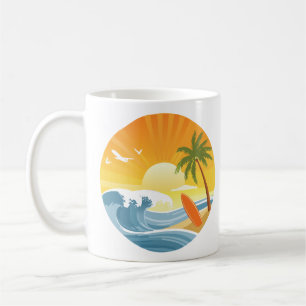 Caneca De Café Surf!