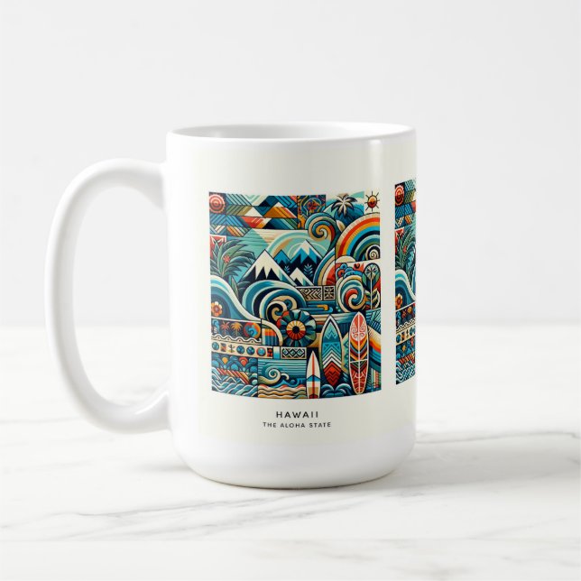 Caneca De Café Surf à Hawaï (Esquerda)