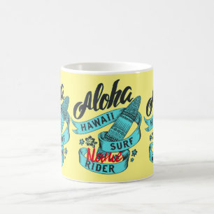 Caneca De Café Surf Aloha Hawaii Rider Thunder_Cove
