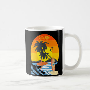 Caneca De Café Surf e areia retrorreflectores