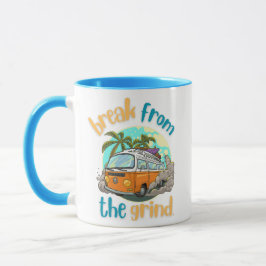 Caneca de Café Surf Van