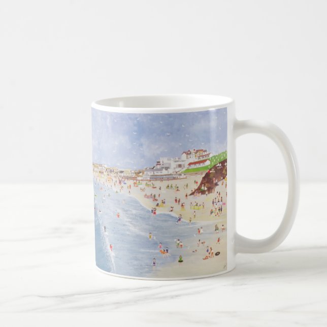Caneca De Café Surfar em Porthmeor (Direita)