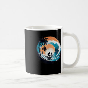Caneca De Café Surfboarder Hawaii Onda Surfboard Lover