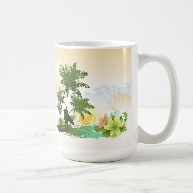 Caneca De Café Surfe 6 (Direita)