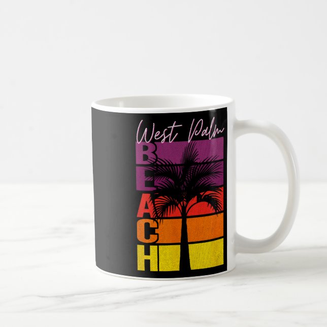 Caneca De Café Surfe em West Palm Beach Flórida  (Direita)