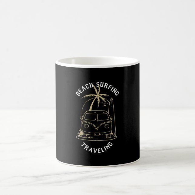 Caneca De Café Surfe na praia (Centro)