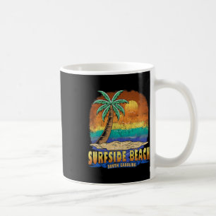 Caneca De Café Surfside Beach South Carolina Vintage - Vintage -