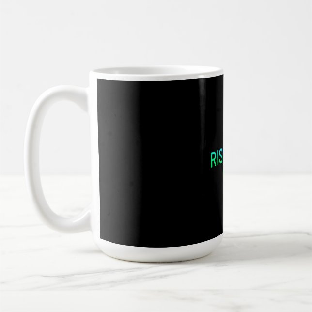 Caneca De Café Surgir Linho Motivacional (Esquerda)