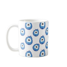 Surprised Blue Sneezie Patterned