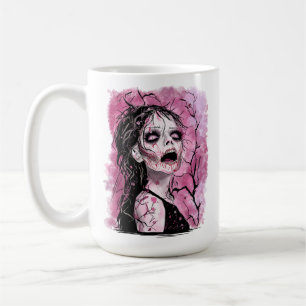 Caneca De Café Surreal Zombie