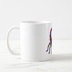 Caneca De Café Surto de Escorpião Neon