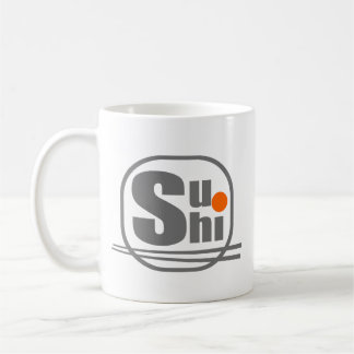 Caneca De Café Sushi Coffee Mug