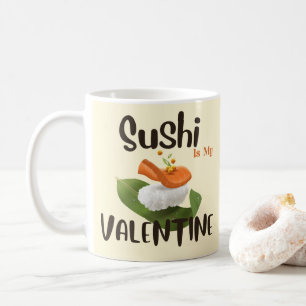 Caneca De Café Sushi É Meu Namorados