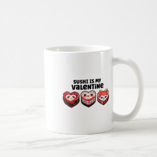 Caneca De Café Sushi É O Meu Namorados Bonito Shap Retro Heart Sh