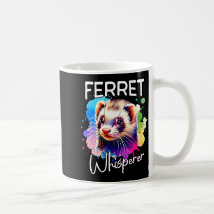 Caneca De Café Sussurrador de Furão Comfort Colors Peso Pesado Ad