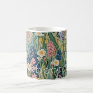 Caneca De Café Sussurreiros de Prados: Pastel Selvagens