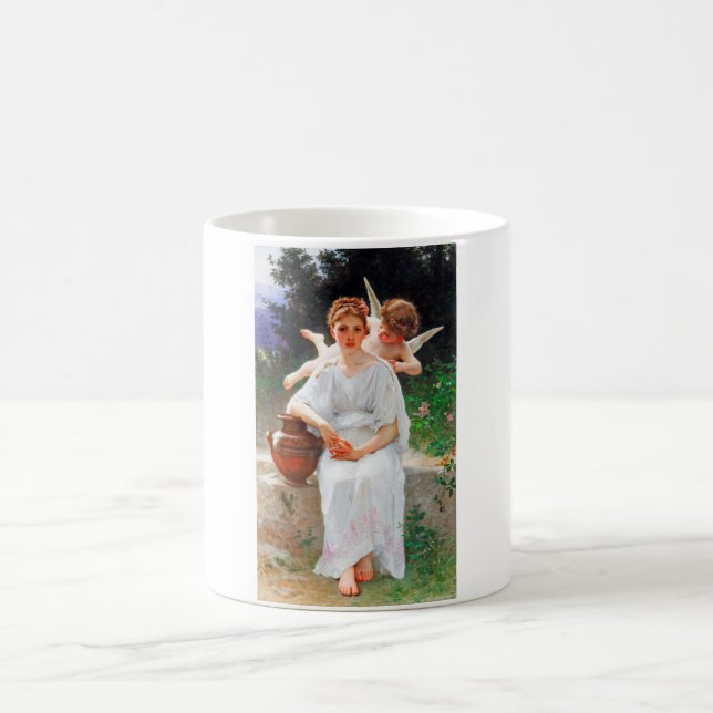 Caneca De Café Susurros de Amor, Bouguereau (Centro)