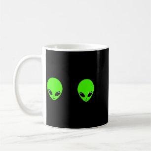 Caneca De Café Sutiã cabeça de alienígena Ufo Halloween S Fantasi