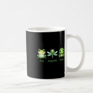 Caneca De Café Sutil Anti-Trump Dragonfly Sapo Humor Político T