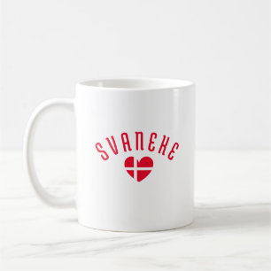 Caneca De Café SVANEKE Denmark Heart