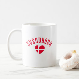 Caneca De Café SVENDBORG Denmark Heart