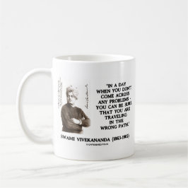 Caneca De Café Swami Vivekananda que viaja no trajeto errado