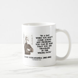 Caneca De Café Swami Vivekananda que viaja no trajeto errado
