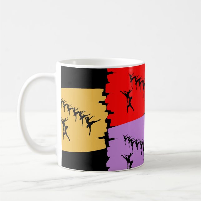 Caneca De Café Swan Lake Dancers (Esquerda)