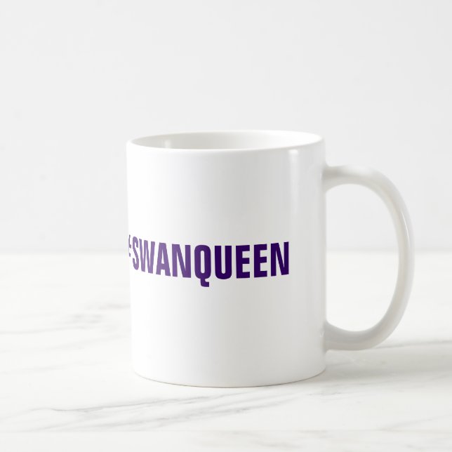 Caneca De Café #SwanQueen (Direita)