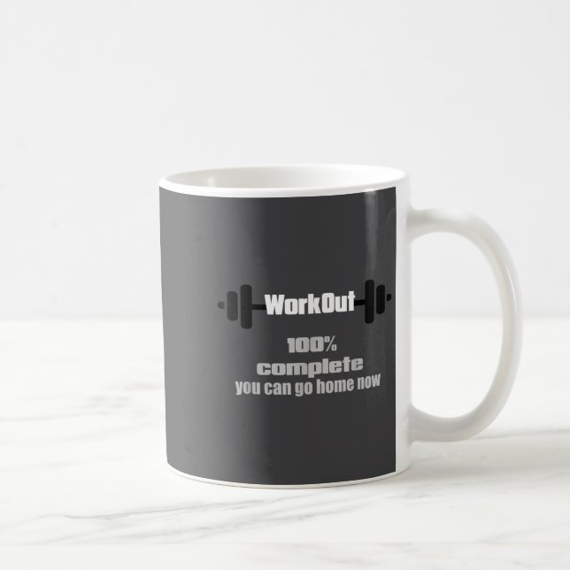 Caneca De Café Sweat Activated Motivational Workout Complete Gym  (Direita)
