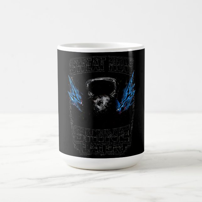 Caneca De Café Sweat Now Shine Later – Gym Grind Fitness (Centro)