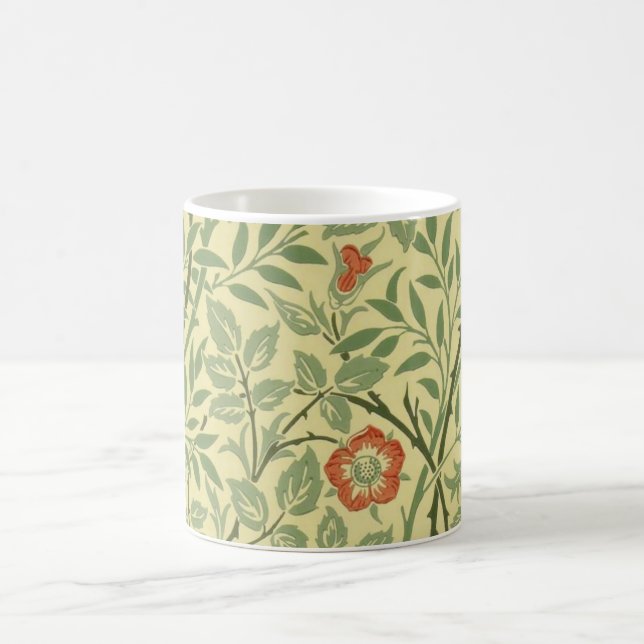 Caneca De Café Sweet Briar Pattern (por William Morris) (Centro)