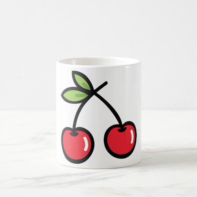 Caneca De Café Sweet Cherry Taza (Centro)