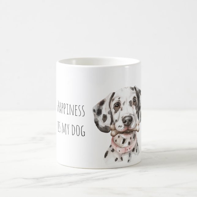 Caneca De Café Sweet Dalmatian Puppy Dog (Centro)