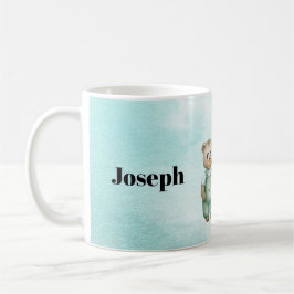 Caneca De Café Sweet green baby bear baby