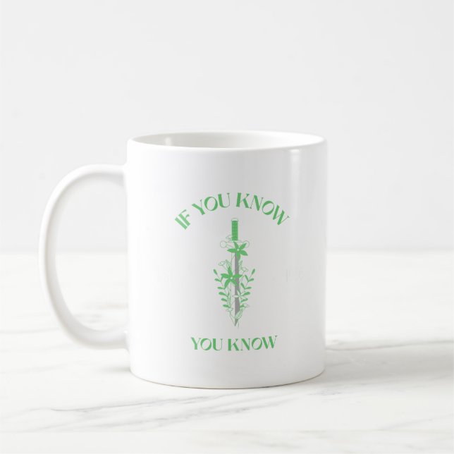 Caneca De Café Sword do jogo principal IYKYK Mug (Esquerda)